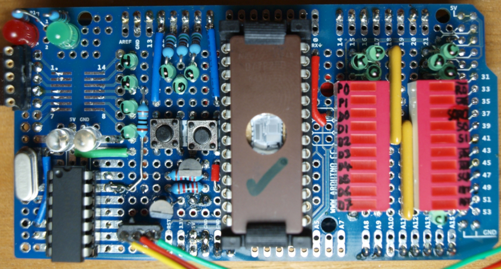 NEC 7720 DSP programmer based on Arduino Mega.